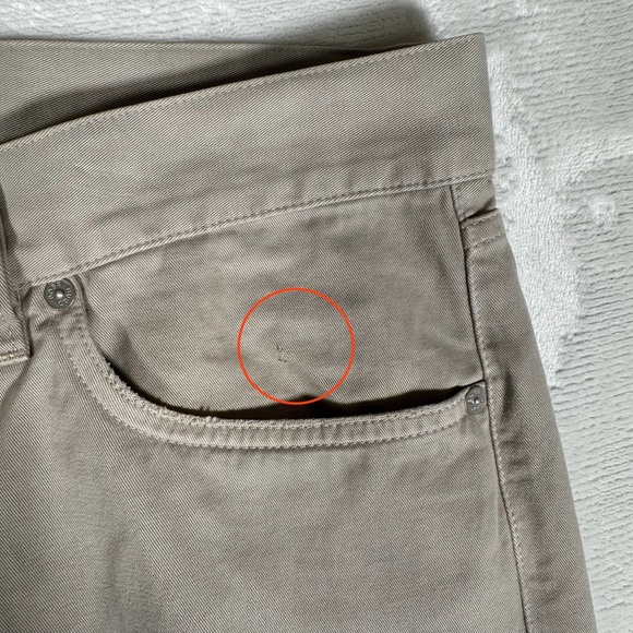 Hugo Boss Jeans Men Size W36 L32 Gray Orange Label Straight Legs 100% Cotton - Picture 6 of 12